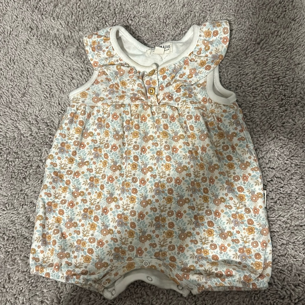 Adorable floral romper